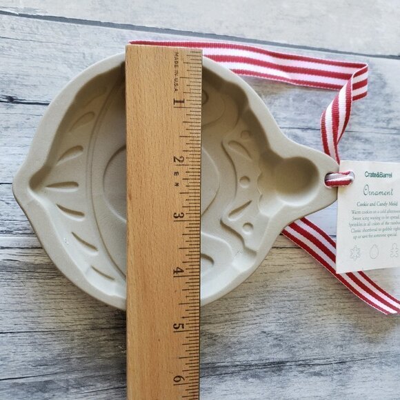 Unused - Vintage 1997 Wilton for Crate and Barrel Cookie Mold Christmas Ornament - Picture 3 of 3